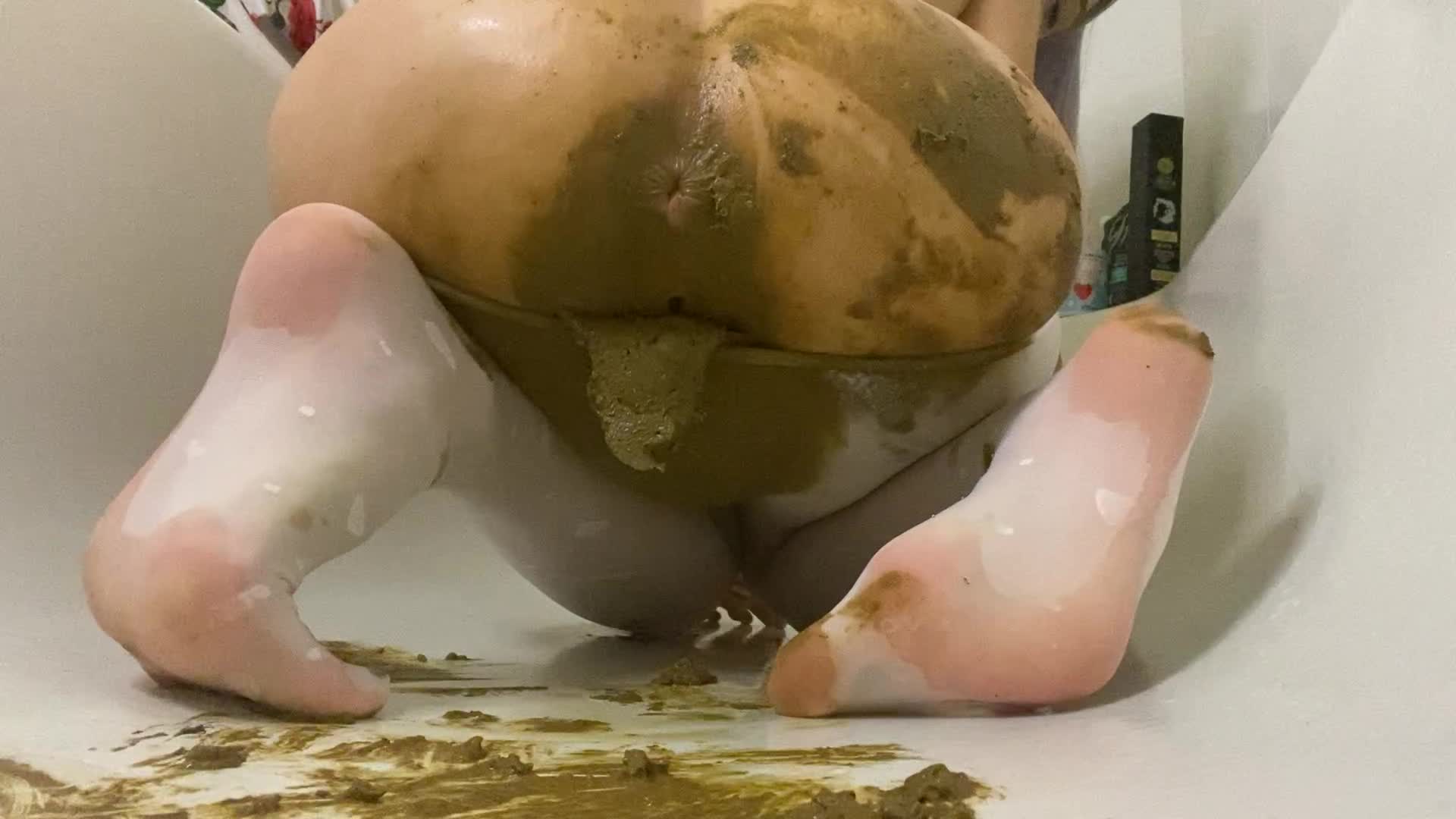 p00girl – Shoved pantyhose in dermis in pussy