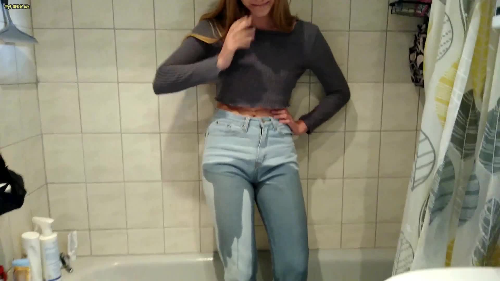 RubyRubin – Userwunsch Jeanspiss und Analplug