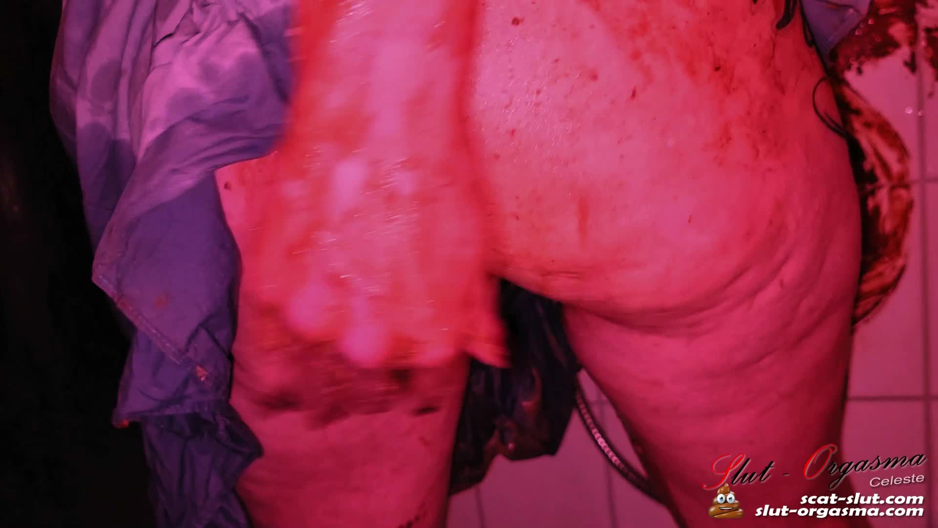 SlutOrgasma – Scat Slut-Orgasma Celeste extreme scat shower