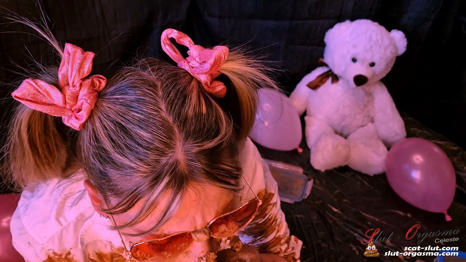 Scat-Slut Celeste – Scat Slut-Orgasma Celeste cum and play with me in shit
