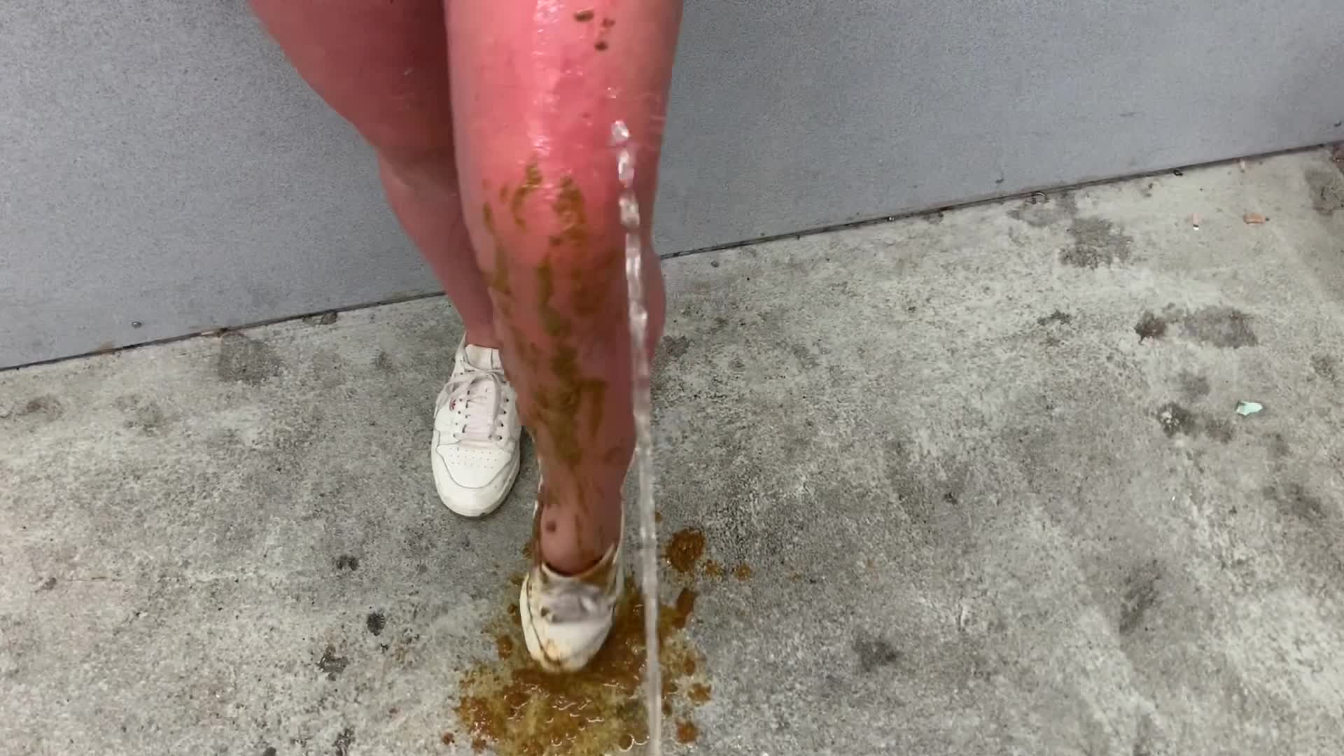 Devil Sophie – Shit on the parking garage deck – so hard I was never ang…