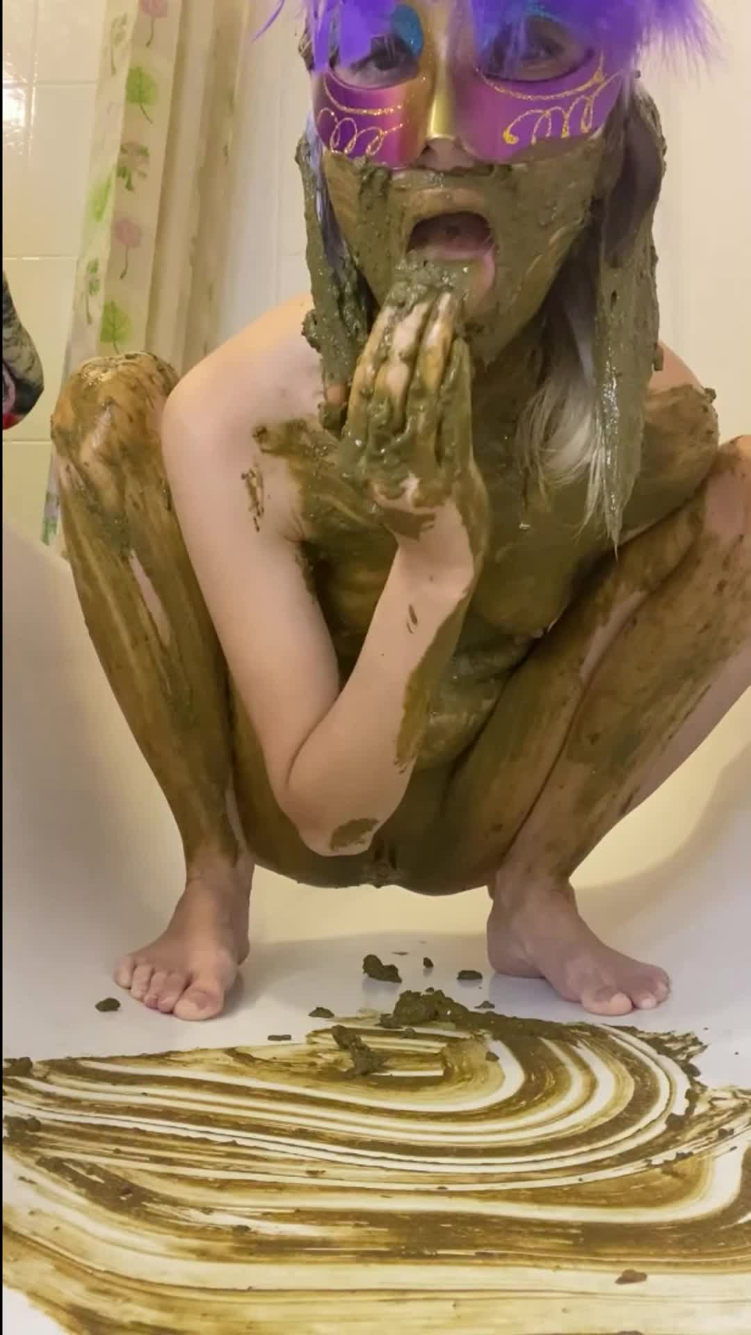p00girl – Slop hair and body hot big pile