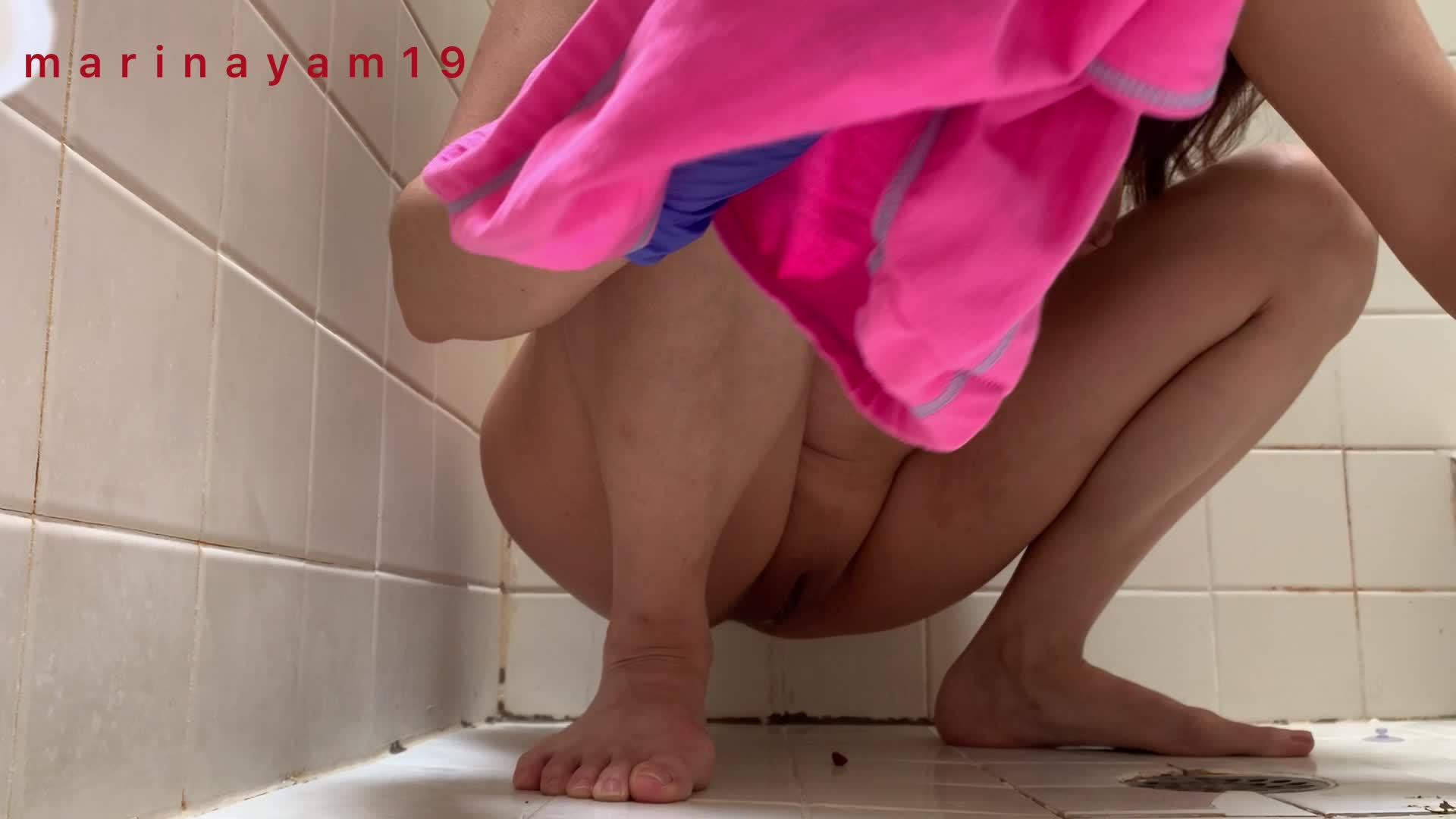 Marinayam19 – Food in ass then panty pooping