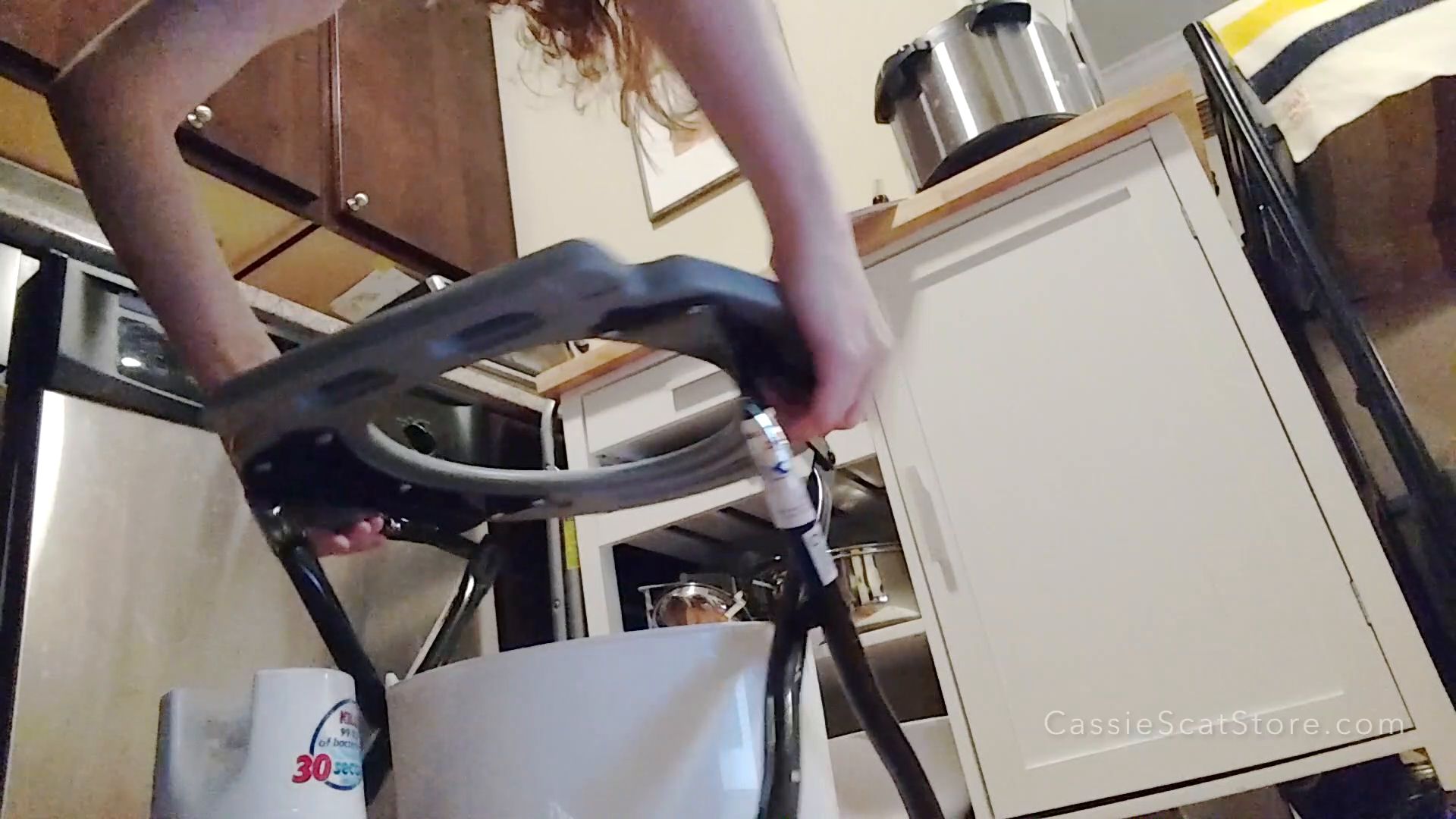 CassieScat – Angry Wife Poops in Bucket + Makes You Clean It!