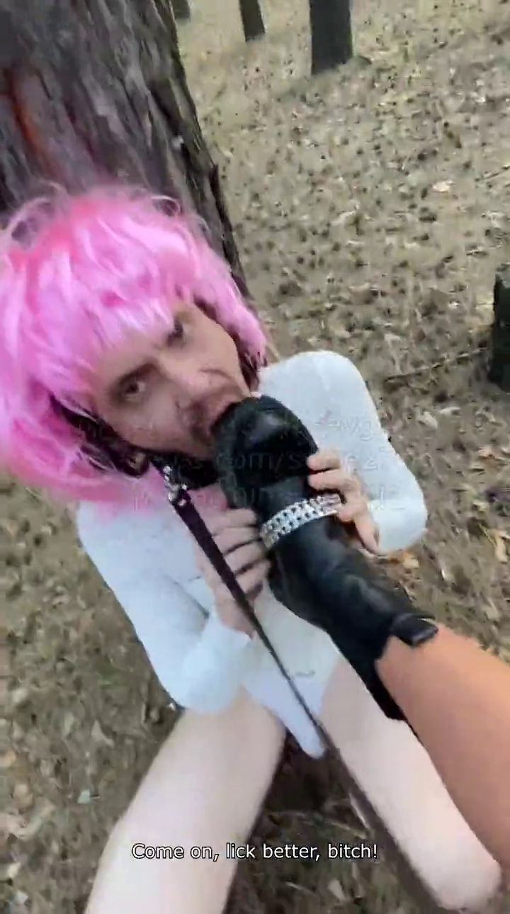 Domina Evgenia – My Humiliated Pet In The Forest 2