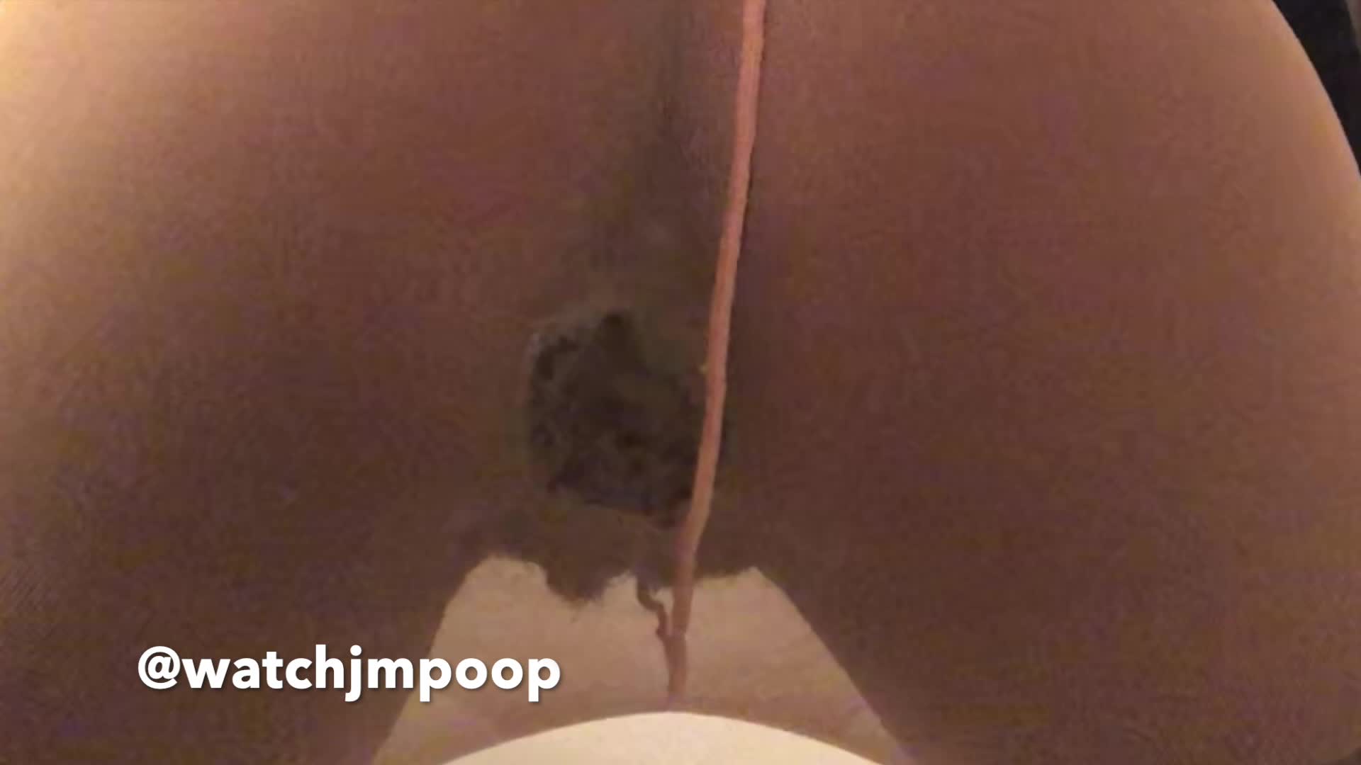 WatchMarleyPoop – Large Green Turd Mushed Against Pantyhose