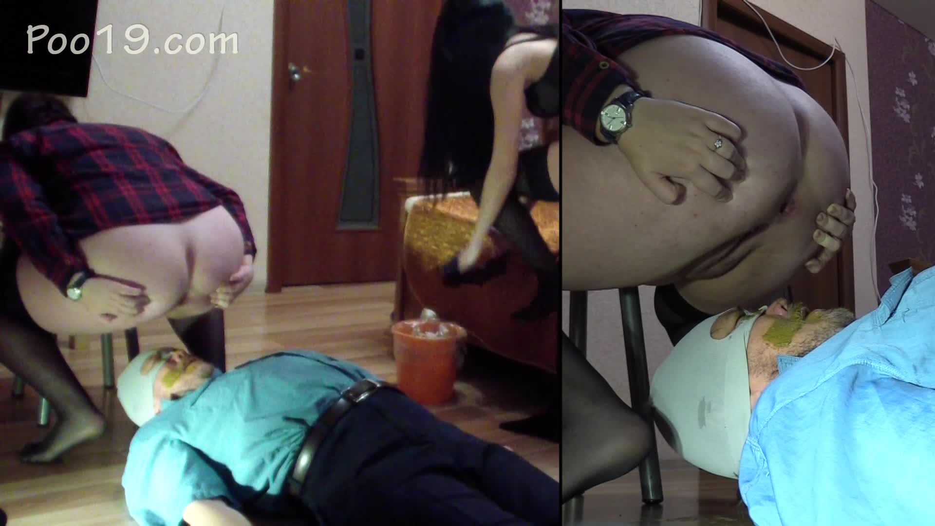 MilanaSmelly – Facesitting is a training for toilet slave